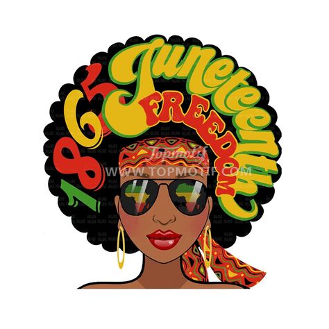 Afro Girl Juneteenth Freedom Day Saying/slogan Heat Transfer Pattern Hot Fix Sticker Decals Applique Iron On For T-shirt - Buy Juneteenth Day Saying Heat Transfer,Juneteenth Day Slogan Hot Fix Transfer,Juneteenth Day Heat Transfer For T-shirt Product on Alibaba.com Juneteenth Day, Silhouette Diy, Afro Girl, Afro Women, White Ink, Black Art, Dark Colors, Heat Press, Heat Transfer