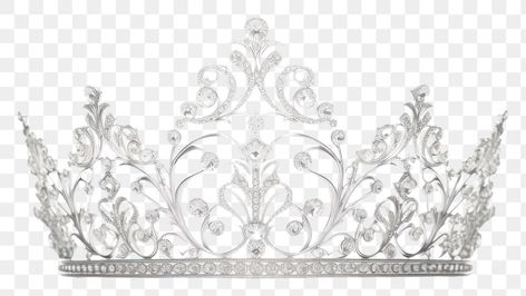 Simple Silver Crown, Tiara Png, Png Crown, Quince Crown, Crown Images, Crown Png, Crown Drawing, Tiara Silver, Crown Headpiece