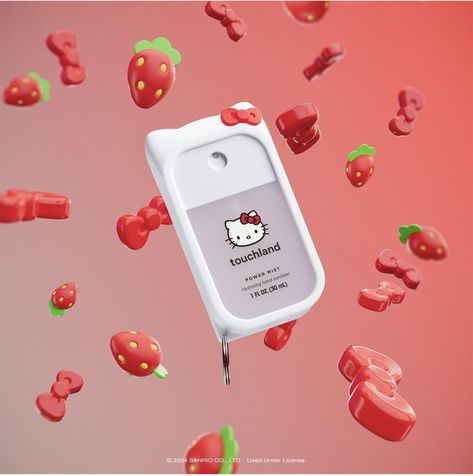 Hello Kitty Hand Sanitizer, Hello Kitty Things, Sanrio Items, Hello Kitty Gifts, Lip Gloss Homemade, Hello Kitty Bow, 21st Birthday Cakes, Hello Kitty Aesthetic, Ipad Kids