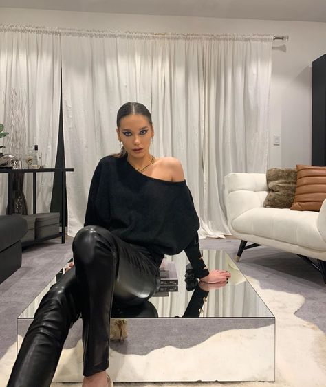 Amanda Steele on Instagram: “Feeling bossy in @sheinofficial 🖤 Check out their annual Black Friday Sale from Now - Dec 2nd, get up to 90% off select items. You can ALSO…” Amanda Steele, Influencers Fashion, Get Up, Black Friday Sale, Black Friday, All Black, Influencer, Leather Pants, The Selection