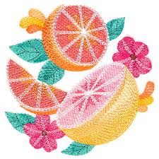 Machine Embroidery Designs at Embroidery Library! - Embroidery Library Embroidered Fruit, Waffle Weave Towels, Towel Design, Daisy Bouquet, H Design, Towel Kitchen, Embroidered Towels, Flour Sack Towels, Terry Towel