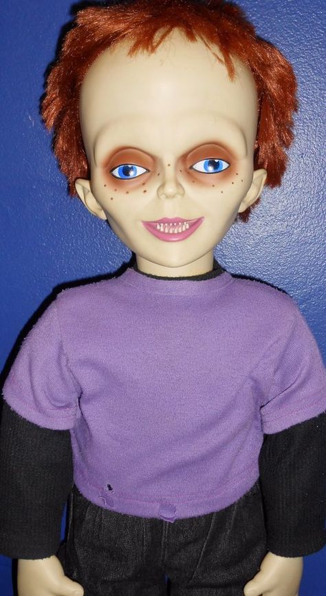 Glen Chucky, When U Realize, Seed Of Chucky, Bride Of Chucky Costume, Chucky Tiffany, Chucky Costume, Chucky Doll, Bride Of Chucky, Braided Ponytail Hairstyles