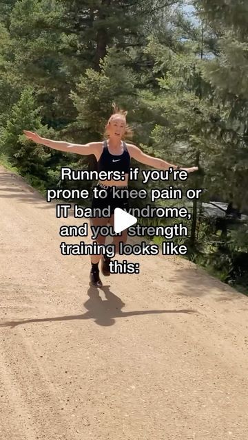 Meg Takacs on Instagram: "Here’s why I like these 3 exercises, and if you’ve done them in my app, do you find them helpful!?
‌
1. Eccentric quad strength: helps stabilize the knee join and protects it from excessive strain (especially while running downhill)
2. Glute medius activation: frontal plane movement helps strengthen the glute medius (outside of your butt) to prevent the IT band from overworking and pulling on the knee joints and ligaments
3. Adduction: stronger alignment in your gate for more efficient strides - adduction strength is a good determination of how the knee’s joint load is distributed.
‌
And if you aren’t sure where to start when it comes to programming your own accessory work (in conjunction with your go-to, regular exercises), join my app, Movement & Miles! First mo Frontal Plane, Glute Medius, It Band, Me App, Knee Pain, Regular Exercise, Strength Training, Quad, The Knee