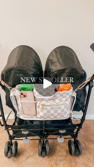 Jasmine Navarro ✨ on Instagram: "CUTEST accessory for the parks!!! 😍 from @cute.zo.designs 🫶🏽 I think I’ll need one for every holiday 😉 #disney #disneygram #disneysmallshops #disneyparks #disneyland #mickeymouse #strollercaddy #doublestroller #momsofinstagram #momblogger #disneymom" Disneyland Stroller Hacks, Disneyland Stroller, Disney Travel Accessories, Stroller Hacks, Disney Mom, Double Strollers, Disney Trips, Disney Parks, Disneyland