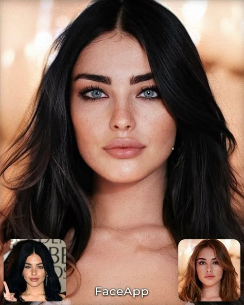 Black Hair Pale Skin Blue Eyes, Dark Hair Light Eyes, Black Hair Blue Eyes, Nose Job, Unique Beauty, Ideas For Instagram Photos, Tan Skin, Cool Hair Color, Dark Hair