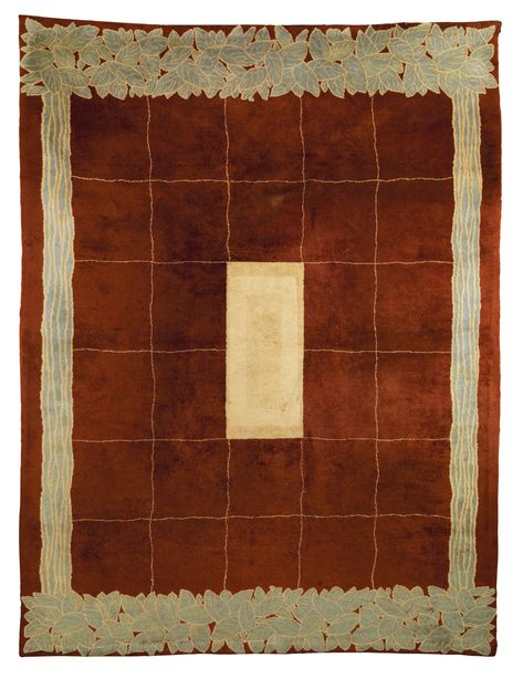 Autumn Sonata, Rug Tapestry, Art Deco Carpet, Chateaux Interiors, Southeast Asian Arts, Art Deco Rug, Wall Rug, European Furniture, Weaving Textiles