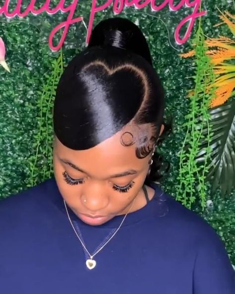 Parking Gel Hair Styles For Ladies, Side Shaved Hair, Side Shaved, Barbie Ponytail, Pony Hairstyles, Weave Ponytail Hairstyles, Sleek Ponytail Hairstyles, Natural Hair Stylists, Black Ponytail Hairstyles