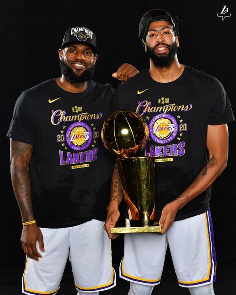 Anthony Davis | Lebron James | 2020 NBA Championship Lakers Championship Rings, Lakers Championships, King Lebron James, Lebron James Lakers, King Lebron, Nba Championships, Nba Pictures, Anthony Davis, Nba Season