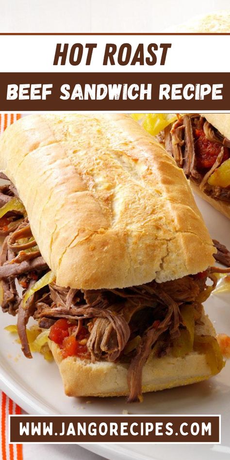 With a delicious hot roast beef sandwich recipe, you can have some great cold weather comfort food that doesn’t cost you any extra money. #HotRoastBeefSandwichRecipe #SandwichRecipe Hot Roast Beef Sandwich Recipes, Dinner Ideas Easy Beef, Slow Cooker Italian Beef Sandwiches, Beef Ground Recipes, Tasty Ground Beef Recipes, Beef Buns, Delicious Ground Beef Recipes, Italian Beef Sandwich, Roast Beef Sandwich Recipes