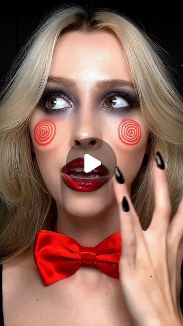 Easy Jigsaw Makeup, Jigsaw Makeup Halloween, Jigsaw Halloween Makeup, Jigsaw Makeup, Easy Halloween Makeup, Makeup Challenges, Spooky Vibes, Easy Halloween, Creative Makeup