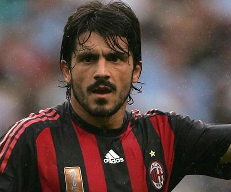 Gattuso Movember Mustache, Gennaro Gattuso, Milan Wallpaper, Milan Football, Legends Football, Football Images, كريستيانو رونالدو, Latest Sports News, Ac Milan