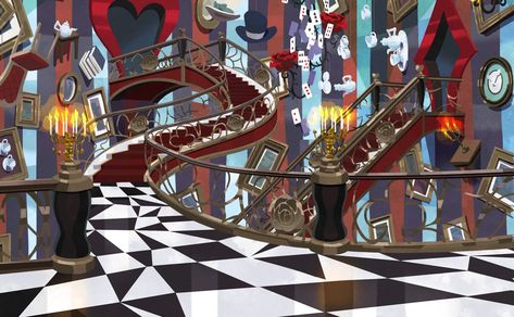 Circus Background, Circus Aesthetic, Alice In Wonderland Aesthetic, Dark Circus, Wilde Westen, Disney Japan, Night Circus, Scene Design, Arte Inspo