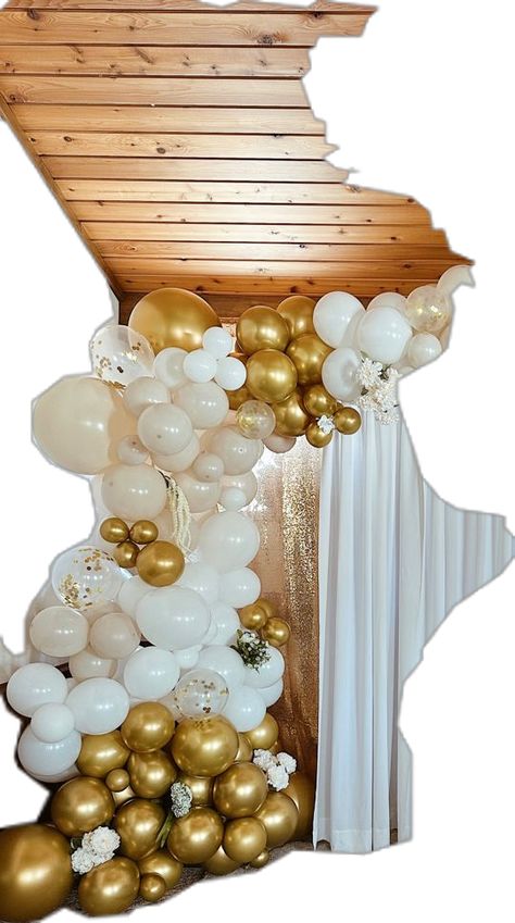 50th birthday balloon garland 50th Birthday Balloon Garland, Beige Balloon Garland, Birthday Balloon Garland, 50th Birthday Balloons, White And Beige, Balloon Garland, Birthday Balloons, 50th Birthday, Balloons