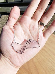 interlocking pinkies;  Blood of the covenant is thicker than water of the womb Jewelry Findings Guide, Washer Crafts, Animal Stencil Art, Shrinky Dink Crafts, Shrinky Dink Jewelry, Homemade Earrings, Pinky Swear, Shrink Art, Diy Jewelry Projects