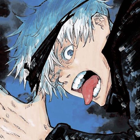 An Anime, White Hair, Jujutsu Kaisen, Anime Character, Jujutsu, Blue Eyes, Hair, Anime, Blue