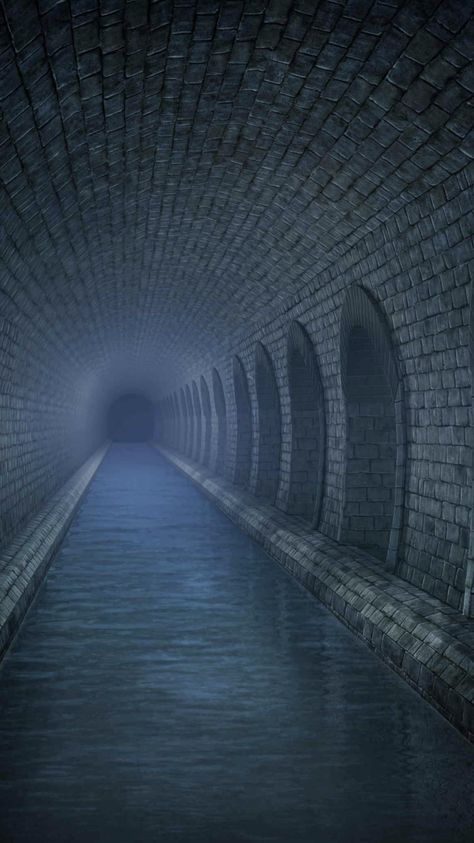 Tunnel Fantasy Tunnel Art, Sewer Wallpaper, Sewer Entrance, Water Tunnel, House Scenery, Landscape House, Wall Paper Iphone, Paper Iphone, Episode Interactive Backgrounds