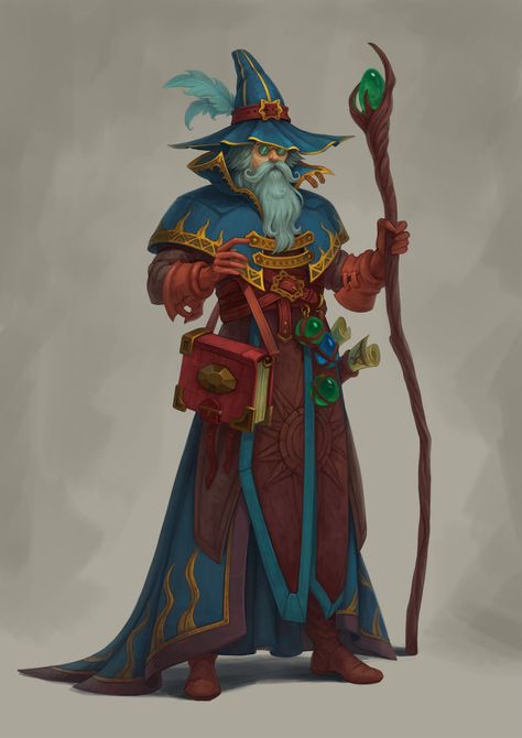 Pathfinder Character, Fantasy Wizard, Fantasy Heroes, Dungeons And Dragons Characters, Dnd Art, The Wizard, Character Design Male, Medieval Fantasy, Dnd Characters