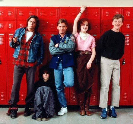 The Breakfast Club Judd Nelson, Emilio Estevez, Brat Pack, John Hughes, Kool Kids, 80s Movies, The Breakfast, The Breakfast Club, Film Serie