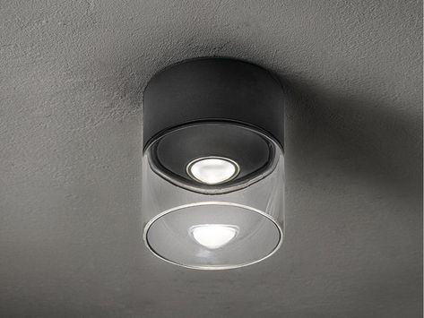 Buy online Lens | outdoor ceiling lamp By ailati, led glass and aluminium outdoor ceiling lamp, lens Collection Modern Porch, Glass And Aluminium, Outdoor Ceiling, Porch Lighting, Glass Diffuser, Leaded Glass, Interior Lighting, Ceiling Lamp, Led Lamp