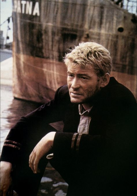 Julian Lord Jim, Masculine Elegance, Peter O'toole, Oliver Stone, Movie Actors, Lawrence Of Arabia, Joseph Conrad, Hollywood Men, Adventure Aesthetic