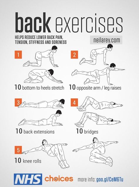 Sore Back Exercises, Sore Back, Full Body Workout Plan, Back Extensions, Lower Back Pain Exercises, Gym Workout Chart, Summer Body Workouts, Abs And Cardio Workout, Effective Workout Routines