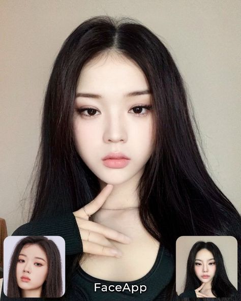 Bad Girl, Character Portraits, Billie Eilish, Woman Face, Face Claims, Korean Girl, Kpop Idol, Aesthetic Art, Makeup