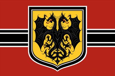 German Empire Flag, Flag Design Ideas, Empire Aesthetic, Saga Of Tanya The Evil, Empire Flag, Flag Aesthetic, Empire Logo, Heraldry Design, German Empire