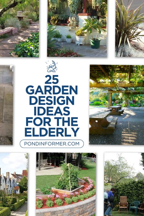 Nursing Home Gardening Ideas, Nursing Home Garden Design, Raised Gardens For Elderly, Accessible Garden Design, Brick Pathway Ideas, Garden For Disabled People, Front Yard Landscaping Ideas Diy, Wheelchair Accessible Garden Raised Beds, Home Decor Ideas Rustic