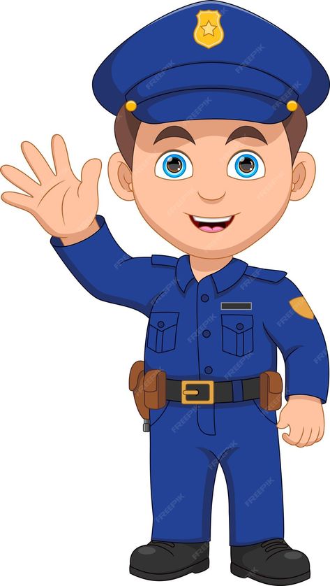 Community Helpers Pictures, Police Cartoon, English Poems For Kids, Shape Worksheets For Preschool, Kids Preschool Learning, Kids Police, Cvc Words Kindergarten, Bee Pictures, Ramadan Kids