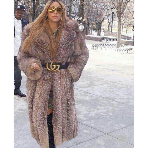 ❇  @badgalronnie  ❇ Tamar Braxton Style, Sassy Fashion, Tamar Braxton, Full Length Coat, Fox Fur Coat, Vintage Fur, Brown Coat, Silver Fox, Fur Fashion