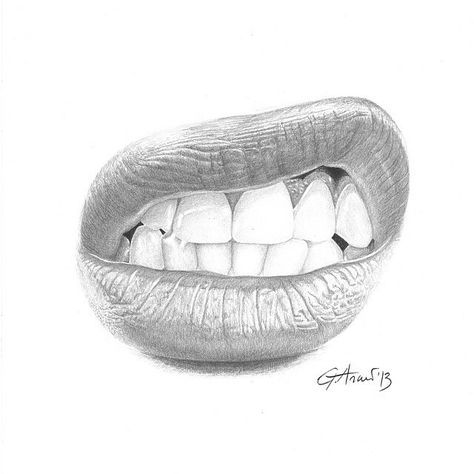 Lips Sketch, Mouth Drawing, Drawing Tutorials For Beginners, 3d Art Drawing, Art Drawings Sketches Pencil, Lips Drawing, Pencil Art Drawings, Abstract Portrait, Realistic Drawings