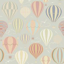 Isabelle & Max™ Chicago Peel And Stick Hot Air Balloon Animals And Airplane Wallpaper | Wayfair Hot Air Balloon Ride, Hot Air Balloon Nursery, Airplane Wallpaper, Hot Air Balloon Rides, Air Balloon Rides, Decor Pillows, Printed Backdrops, Hot Air Balloons, Nursery Wallpaper