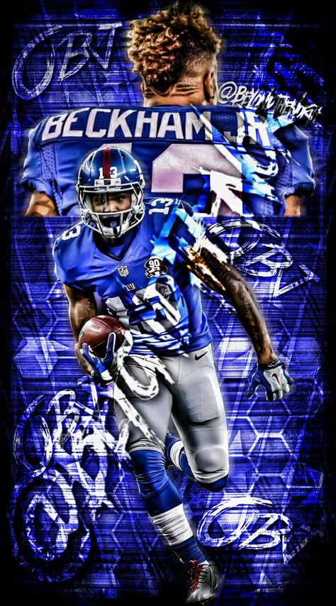 Odell Beckham Jr. Wallpaper Explore more American, Baton Rouge, Football, Louisiana, New York wallpaper. https://www.whatspaper.com/odell-beckham-jr-wallpaper-6/ Obj Wallpaper Beckham Jr, Obj Wallpaper Iphone, Obj Wallpaper, Odell Beckham Jr Wallpapers, New York Wallpaper, Artsy Design, York Wallpaper, Odell Beckham, Iphone 6 Wallpaper