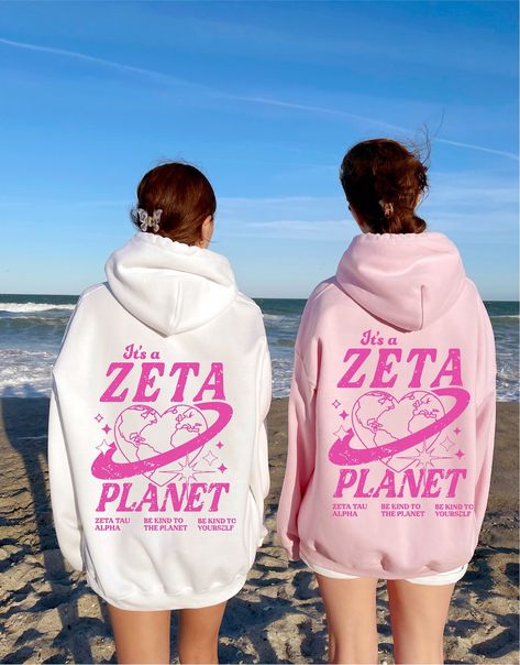 Delta Zeta Sorority, Alpha Epsilon Phi, Sigma Delta Tau, Theta Phi Alpha, Sorority Sweatshirts, Alpha Sigma Tau, Phi Sigma Sigma, Delta Phi Epsilon, Side Bar