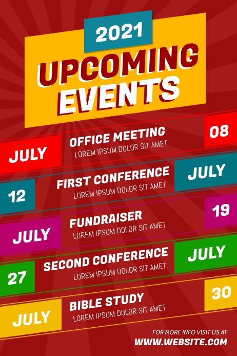 Teamwork Poster Ideas, Events Calendar Layout, Formal Pubmat Ideas, Program Flow Pubmat, School Graphic Design Poster, Intrams Poster, Upcoming Events Poster, Event Schedule Design Layout, Event Posters Graphic Design