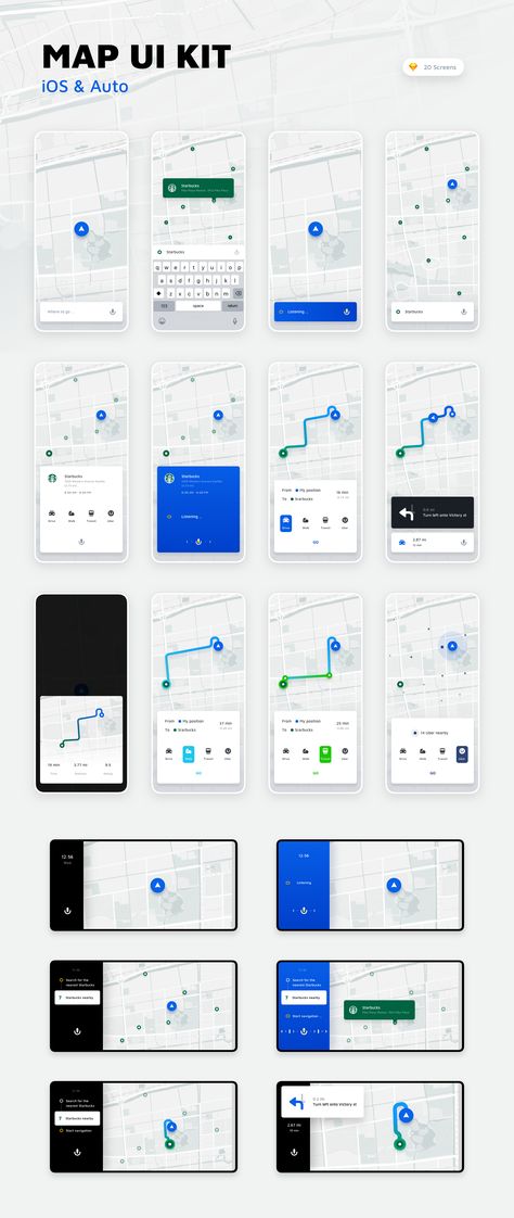 Map UI Kit — UI Kits on UI8 Interactive Screen, App Wireframe, Application Ui Design, App Map, Ui Design Mobile, App Design Layout, Ios App Design, Web Design Mobile, Mobile App Design Inspiration