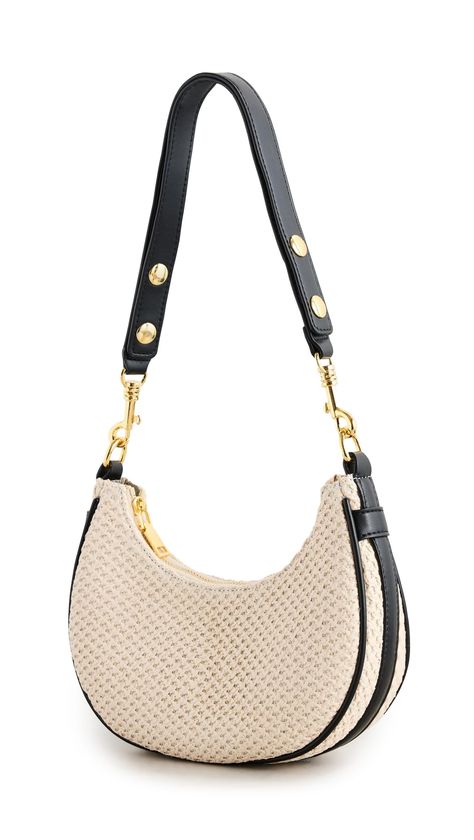 PRICES MAY VARY. Leather trim, Gold-tone hardware Length: 7.5in / 19cm, Height: 4.75in / 12cm, Strap drop: 11.75in / 30cm, Depth: 3.5in / 9cm Zip closure Zip interior pocket Adjustable strap Jessie Carry On Bag Vacation Purse, Amazon Bag, Ootd Instagram, Everyday Purse, Purse Brands, Cute Handbags, Woven Raffia, Western Hats, Casual Date