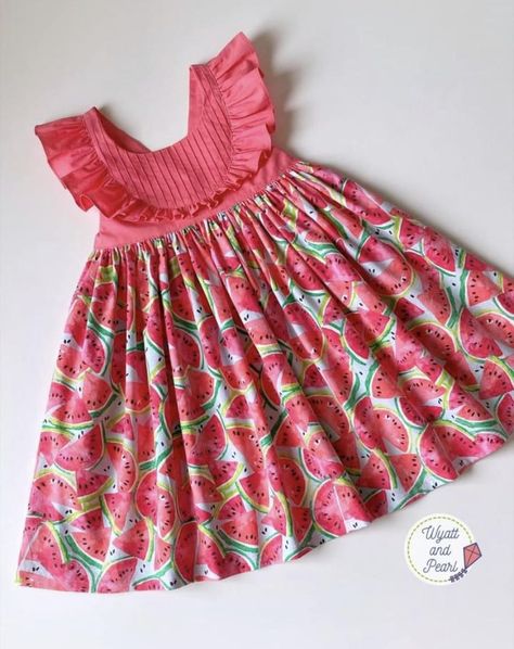 Printed Frock, Crochet Frock, Cotton Frocks For Kids, Frocks For Kids, Girl Frock, Kids Dress Collection, Ball Gown Prom Dresses