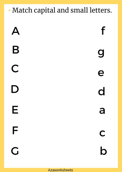 Match capital and small letters ||capital and small letters worksheets ||capital and small letters activities ||capital and small letters preschool ||capital and small letters ||alphabets practice worksheets ||preschool worksheets ||kindergarten worksheets Capital Letters And Small Letters Worksheet, Match The Capital Letters With Small Letters, Capital Letter And Small Letter Activity, Capital Alphabet Worksheets, Match Capital And Small Letters, Capital And Small Letters Activities, Match Capital To Small Letters, Matching Letters Worksheets, Small Alphabets Worksheets