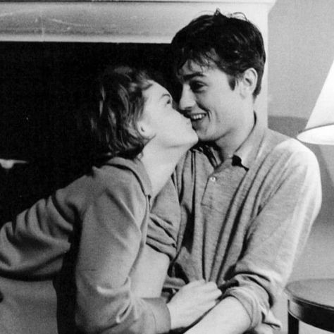 Old Fashioned Love, Romy Schneider, Alain Delon, French Actress, Old Love, Vintage Hollywood, Hopeless Romantic, Old Hollywood, The Things