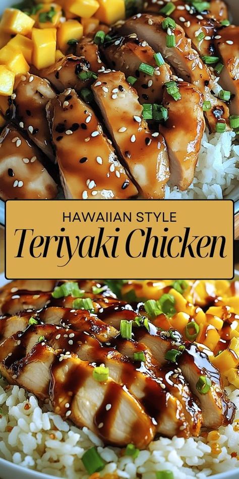 Savor the sweet and savory flavors of Hawaiian Style Teriyaki Chicken! 🍗🍍 Marinated in a delicious homemade teriyaki sauce, this dish is packed with flavor and perfect for grilling or baking. Ideal for family dinners or a tropical-inspired BBQ, this recipe brings a taste of Hawaii to your table. 🌴🍖 Serve with rice, veggies, or pineapple for a complete meal. Ready in just 30 minutes! #TeriyakiChicken #HawaiianRecipe #GrilledChicken #ChickenDinner #BBQRecipes #TropicalFlavors Chicken Breast Dinner Ideas, Chicken Breast Dinner, Teriyaki Chicken Recipe, Chicken Teriyaki Recipe, Quick And Easy Dinner Ideas, Shredded Chicken Recipes, Homemade Teriyaki Sauce, Hawaiian Food, Quick And Easy Dinner