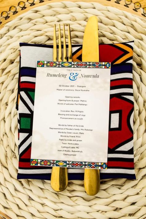 Ndebele Wedding Decor, Ndebele Traditional Attire, Kenyan Wedding, Closing Prayer, African Theme, Master Of Ceremonies, Traditional Wedding Decor, Dream Wedding Ideas Dresses, Luxury Wedding Invitations