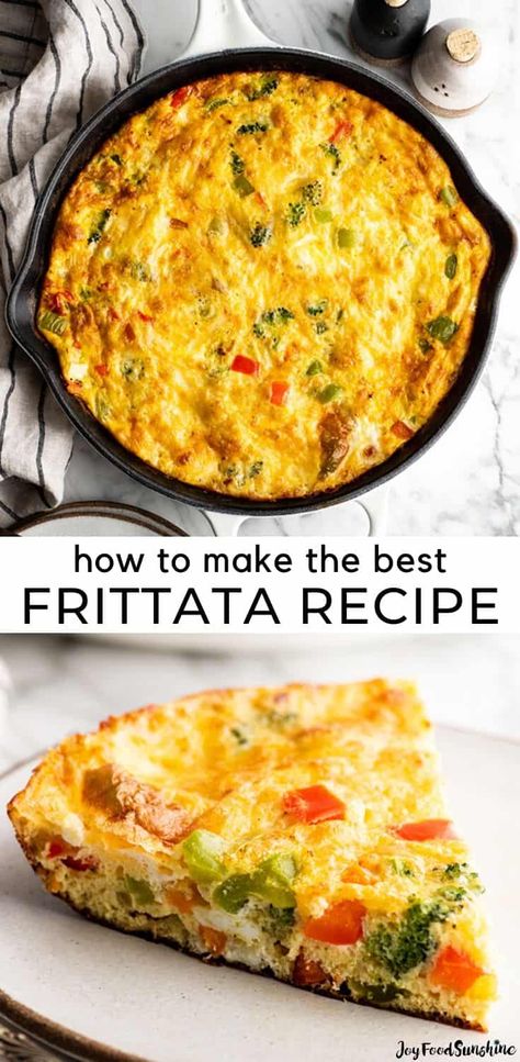 Best Frittata, Best Frittata Recipe, Frittata Recipes Healthy, Vegetable Frittata Recipes, Easy Frittata Recipe, Easy Frittata, Vegetable Frittata, Frittata Recipe, Quick Healthy Dinner