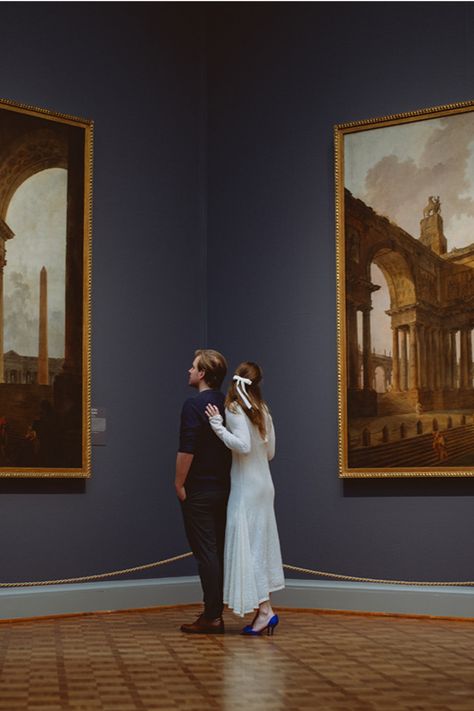 Chicago Art Institute Engagement Photoshoot. Cinematic and Artistic, Unique Wedding Photography by teri b  #cinematic #chicago #chicagoweddings #cinematicphotographer #engagement #engagementphotos Chicago Art Institute, Boston Engagement Photos, Chicago Engagement Photos, Engagement Session Posing, Unique Wedding Photography, Chicago Engagement, Unique Wedding Photos, Chicago Art, Engagement Locations