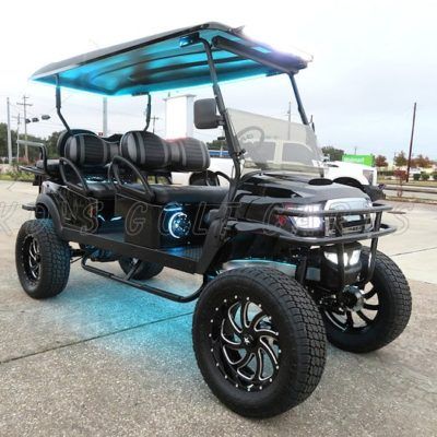 Cool Golf Carts Ideas, Golf Cart Garage Ideas, Custom Golf Carts Ideas, Disney Golf, Fancy Golf Carts, Gold Cart, Luxury Golf Cart, Lifted Golf Carts, Off Road Golf Cart