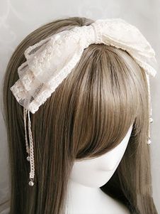 One Piece Jumper, Hair Clasp, Lace Headband, Headband Bow, Bow Hair Accessories, Lace Headbands, Sweet Lolita, Accessories Handmade, Bow Hair