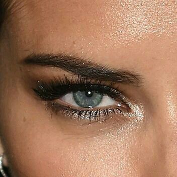 Vs Models Makeup, Adriana Lima Eye Makeup, Adriana Lima Eyes, Iconic Makeup Looks, Celebrities Makeup, Adriana Lima Makeup, Golden Brunette, Taupe Eyeshadow, Pretty Blue Eyes