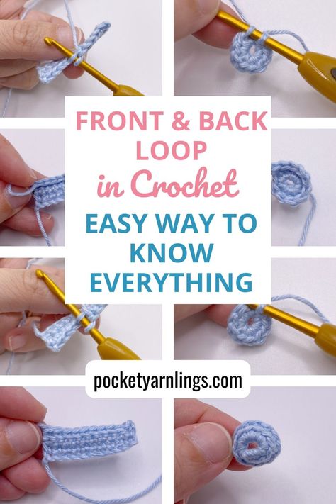 Learning how to crochet inside front and back loops only can make your crochet project or amigurumi look different. Whether it is in rows or rounds, it can create a nice ribbing effect which is how to create textured appearances inside your crochet project. Here are some ideas you might want to try inside your next amigurumi! Increase In Crochet, Back Loop Crochet, Decrease In Crochet, Advanced Amigurumi, Amigurumi Techniques, How To Treble Crochet, Crochet Magic Ring, Loop Crochet, Left Handed Crochet