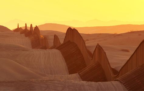 borderwall Dry Earth, Yuma Arizona, Mexican Border, Teaching History, Homeland Security, Gulf Of Mexico, Sand Dunes, New Wall, Antelope Canyon