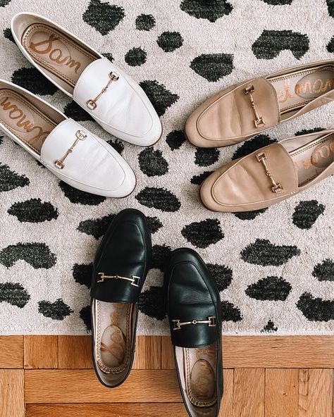 affordable gucci loafer dupe | sam edelman beige black white loraine loafer | the freckled life Loraine Loafer Outfit, Sam Edelman Loafers Outfit, Beige Loafers Outfit Women, Tan Loafers Outfit, Black Loafer Outfits Women, Beige Loafers Outfit, Leather Loafers Outfit, White Loafers Outfit, Loafers Shoes Outfit